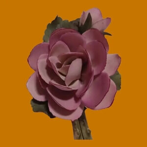 Capodimonte  roses pink color